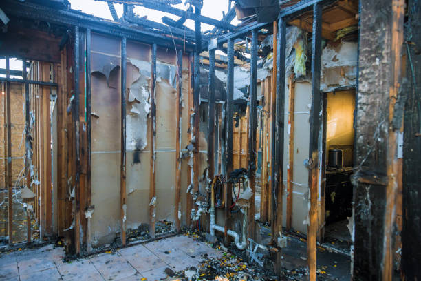 Professional Soot Cleanup technician working in Ijamsville, MD